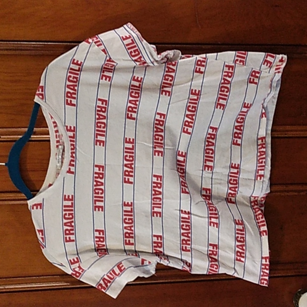 Zara Trafaluc Cropped Tee